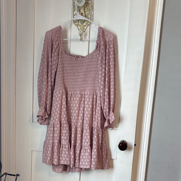 Pinkblush Dresses & Skirts - Pink Polka Dot Dress